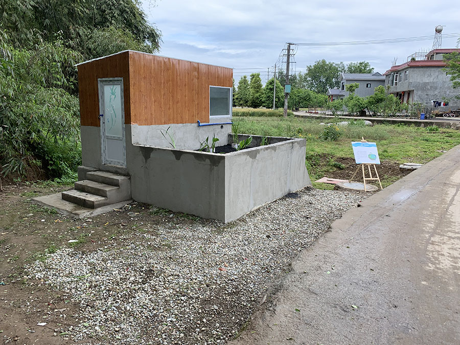 崇州市桤木河流域农村污水处理站